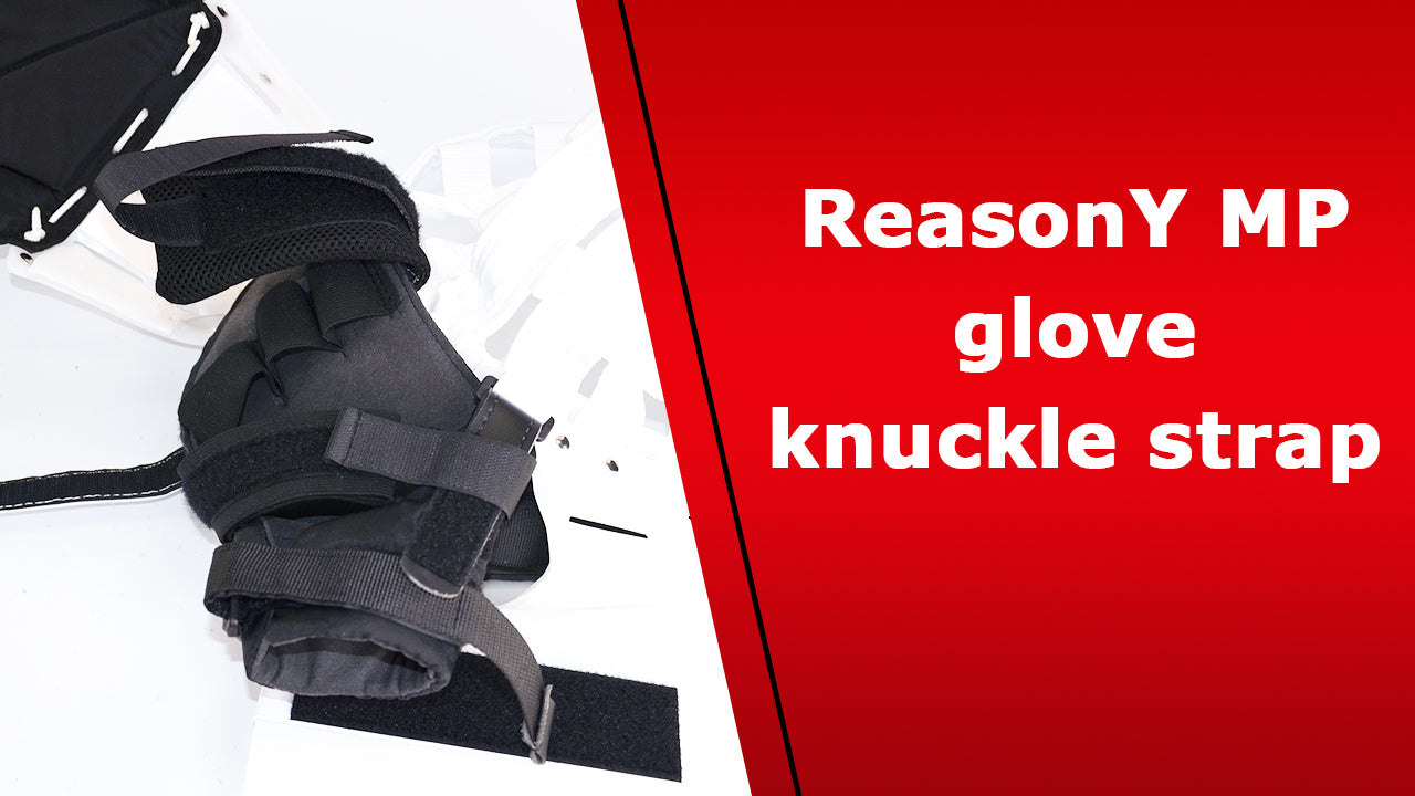 ReasonY PRO MP goalie glove knuckle strap