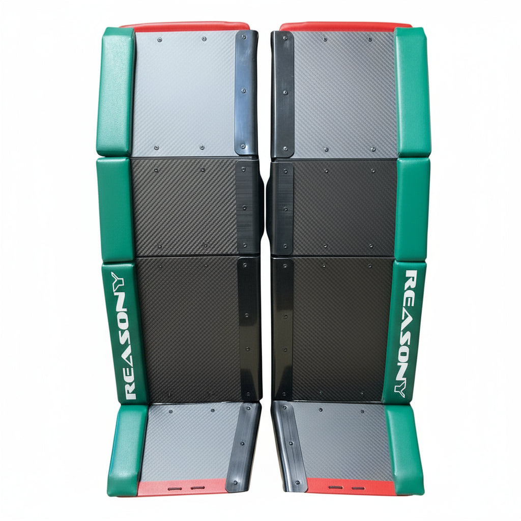 ball hockey goalie pads with sliders 